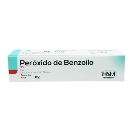 PEROXIDO DE BENZOILO 5% GEL 30GR (H&M)